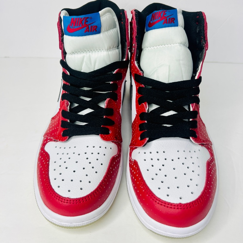 Nike Jordan 1 Retro High Spider-Man Origin Story Sneakers 575441-027 Sz 7 NEW - Picture 4 of 9